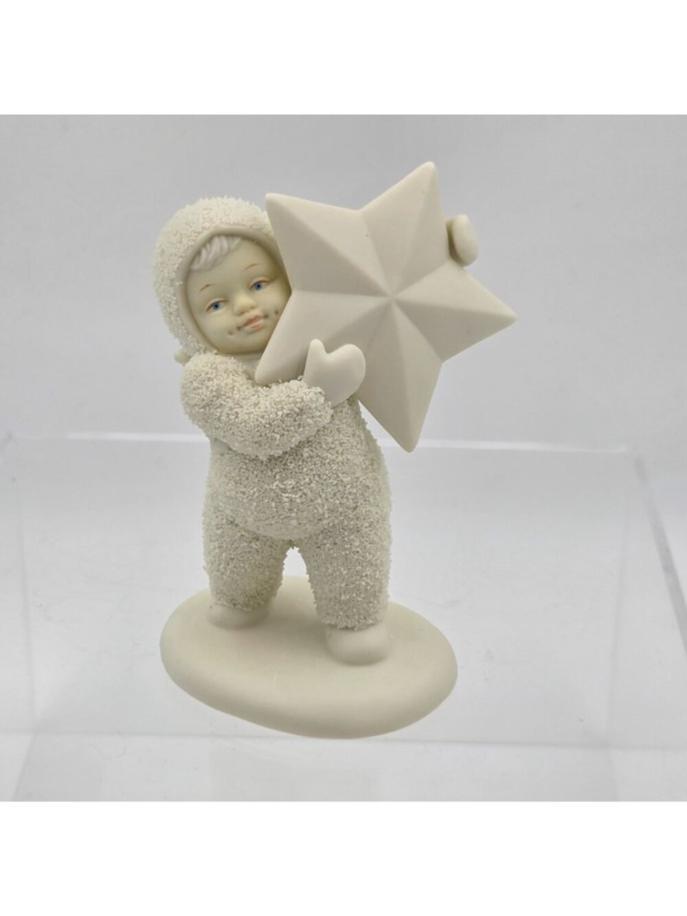 Dept 56 Snowbabies 68748 Porcelain Figurines Found the Biggest Star of All - Picture 2 of 7